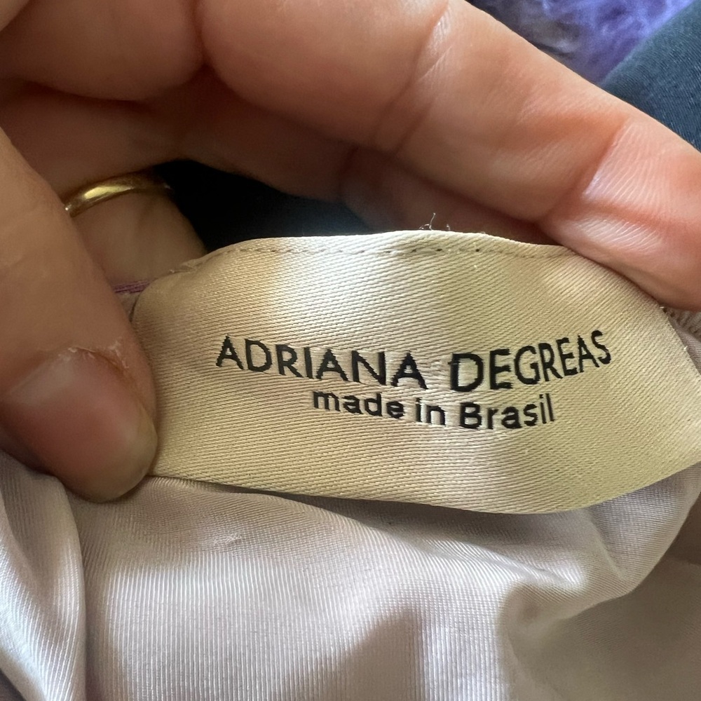 Adriana Degreas Mauve Lined Swim or Swimwear Piece - Picture 12 of 15